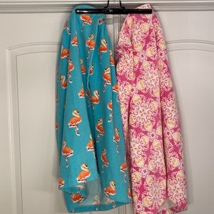 Velcro Wrap Terry Cloth Bath Towels - Two!